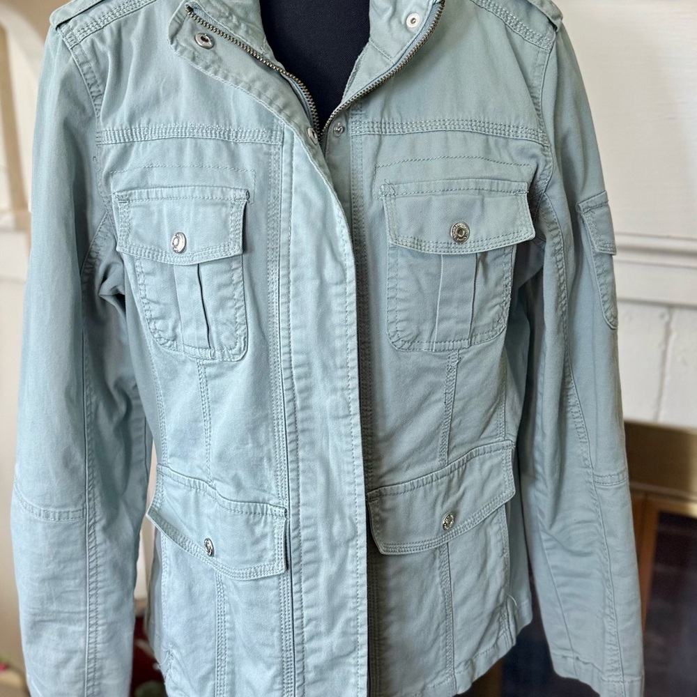 Kensie Women's Light Blue Utility Jacket